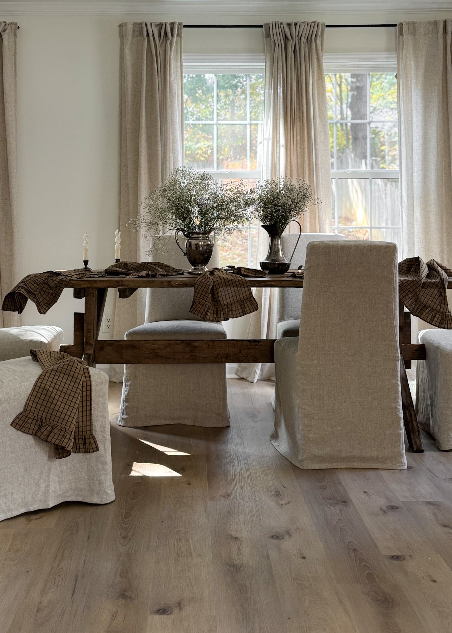 The Ruffle - Kitchen Towel - Grid