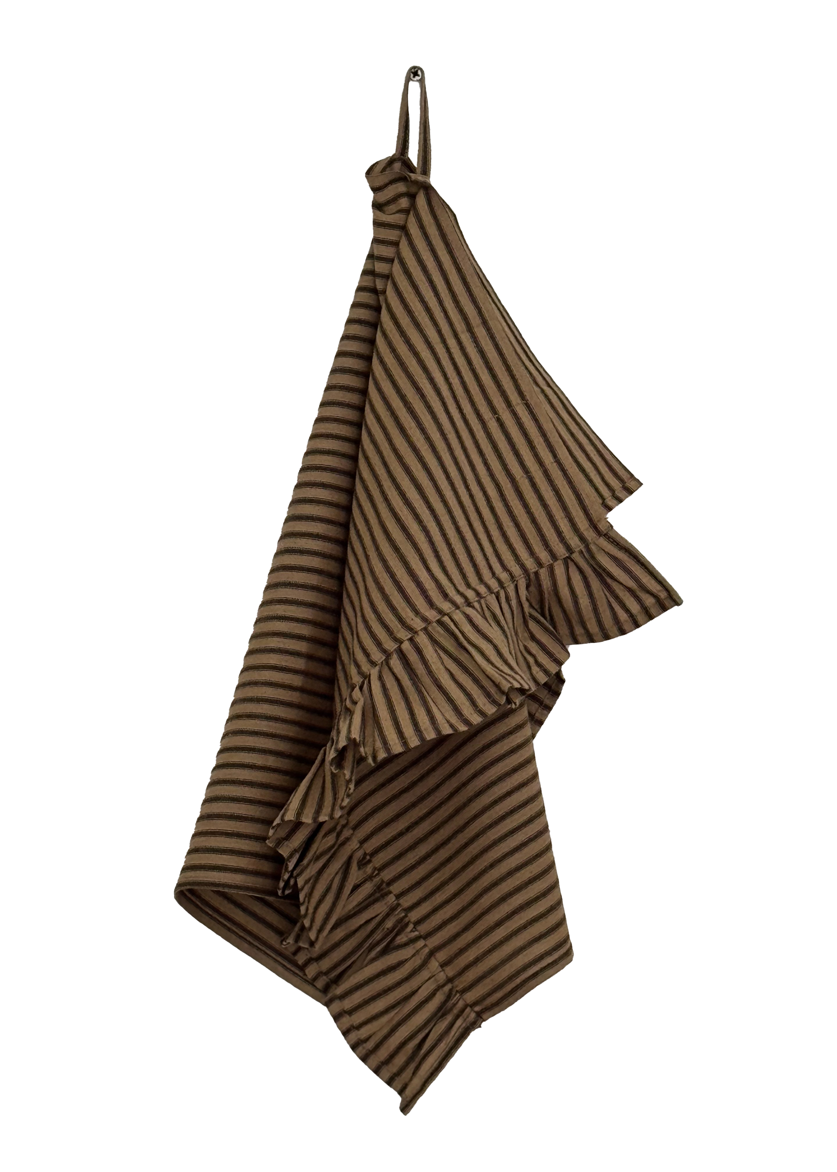 The Ruffle - Kitchen Towel - Striped