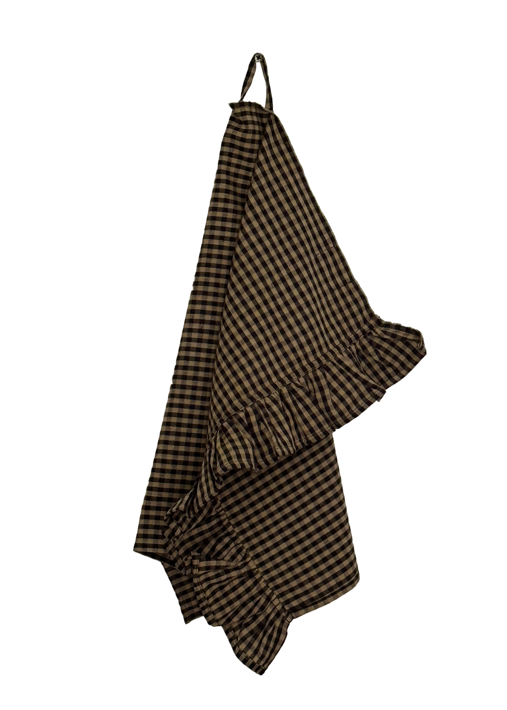 The Ruffle - Kitchen Towel - Gingham Medium