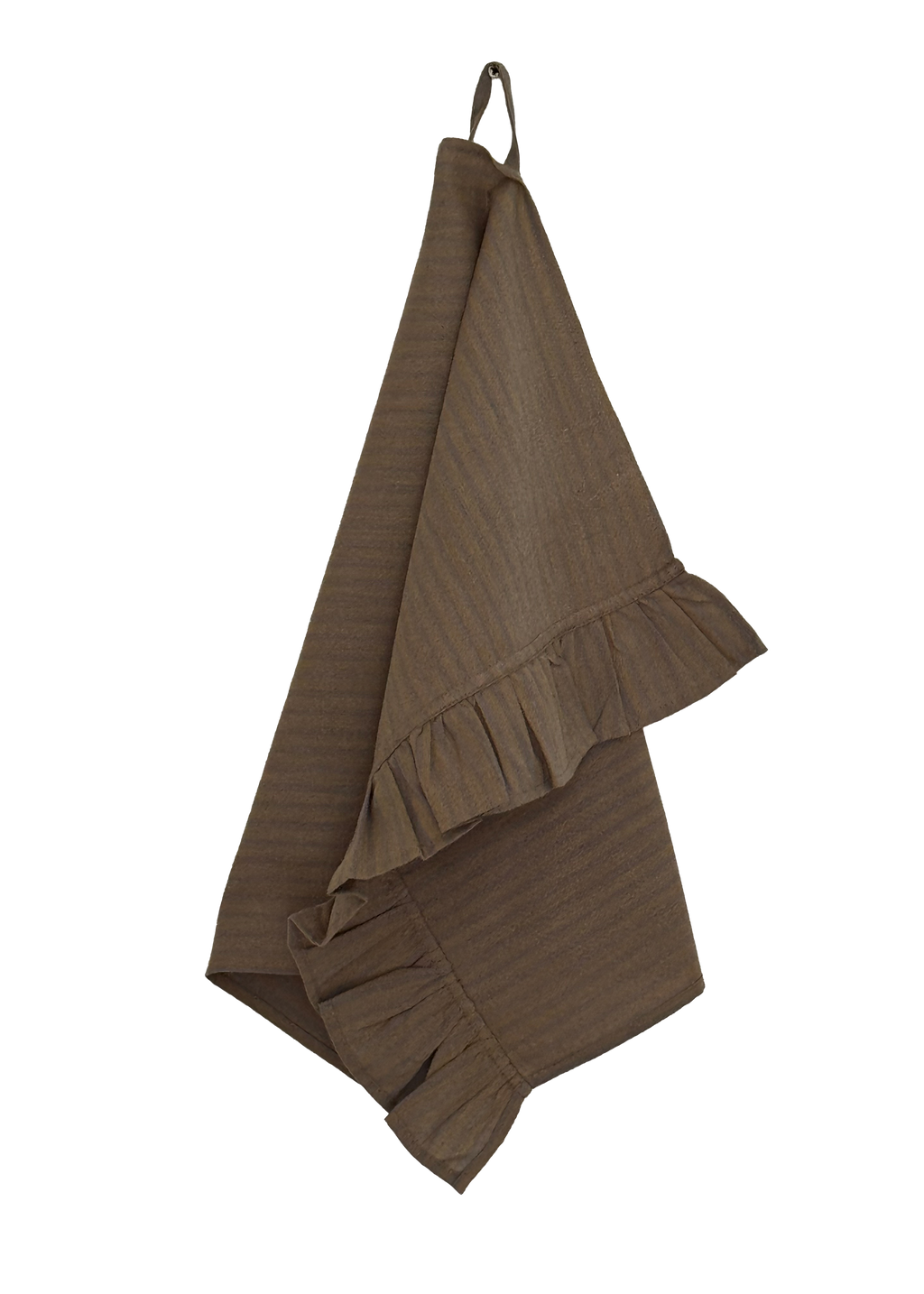 The Ruffle - Kitchen Towel - Striped