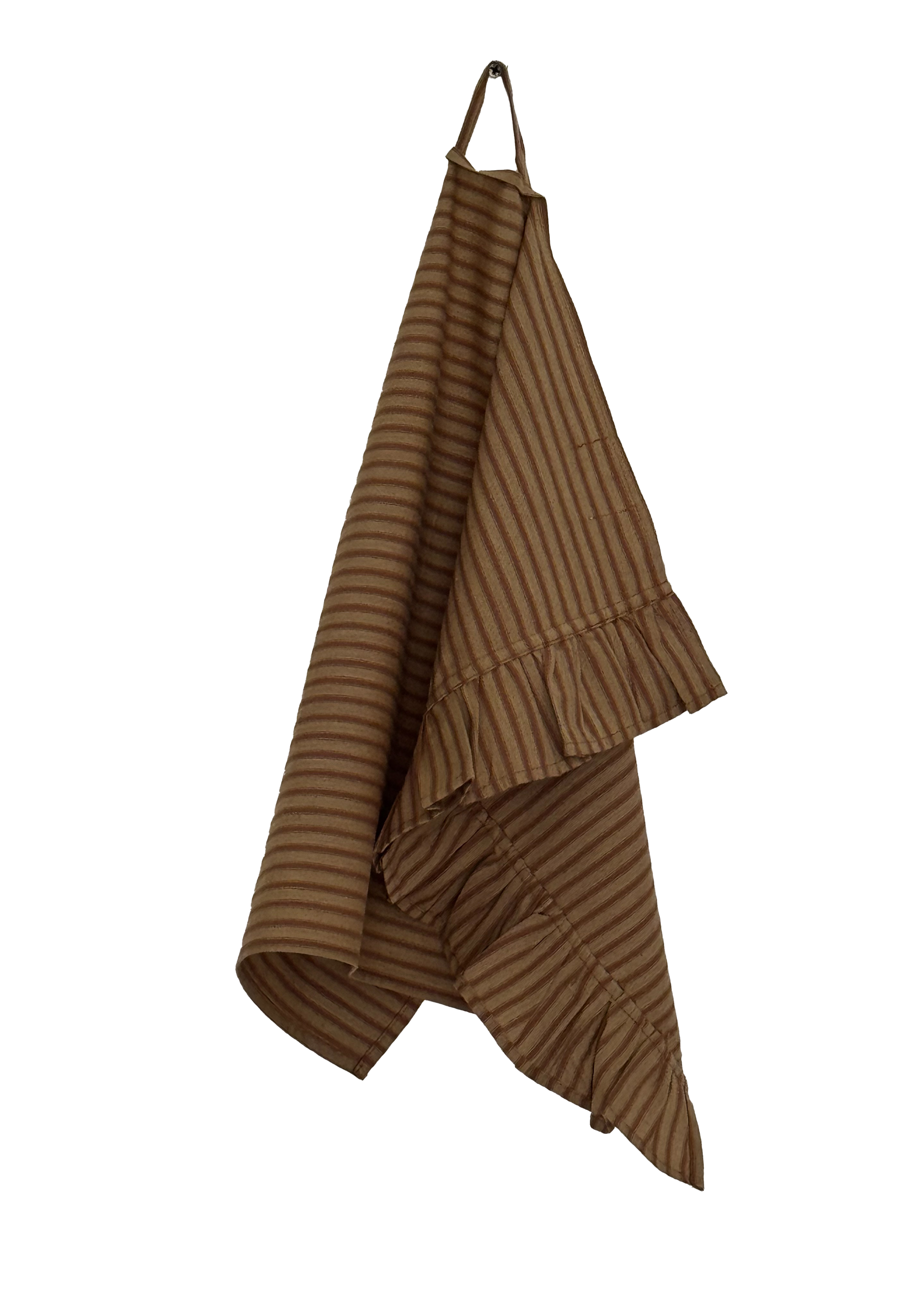 The Ruffle - Kitchen Towel - Striped