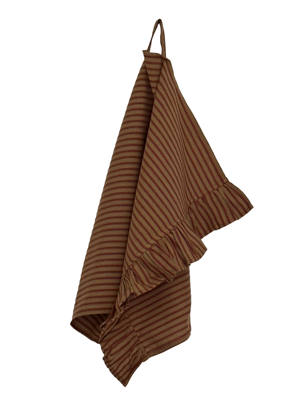 The Ruffle - Kitchen Towel - Striped