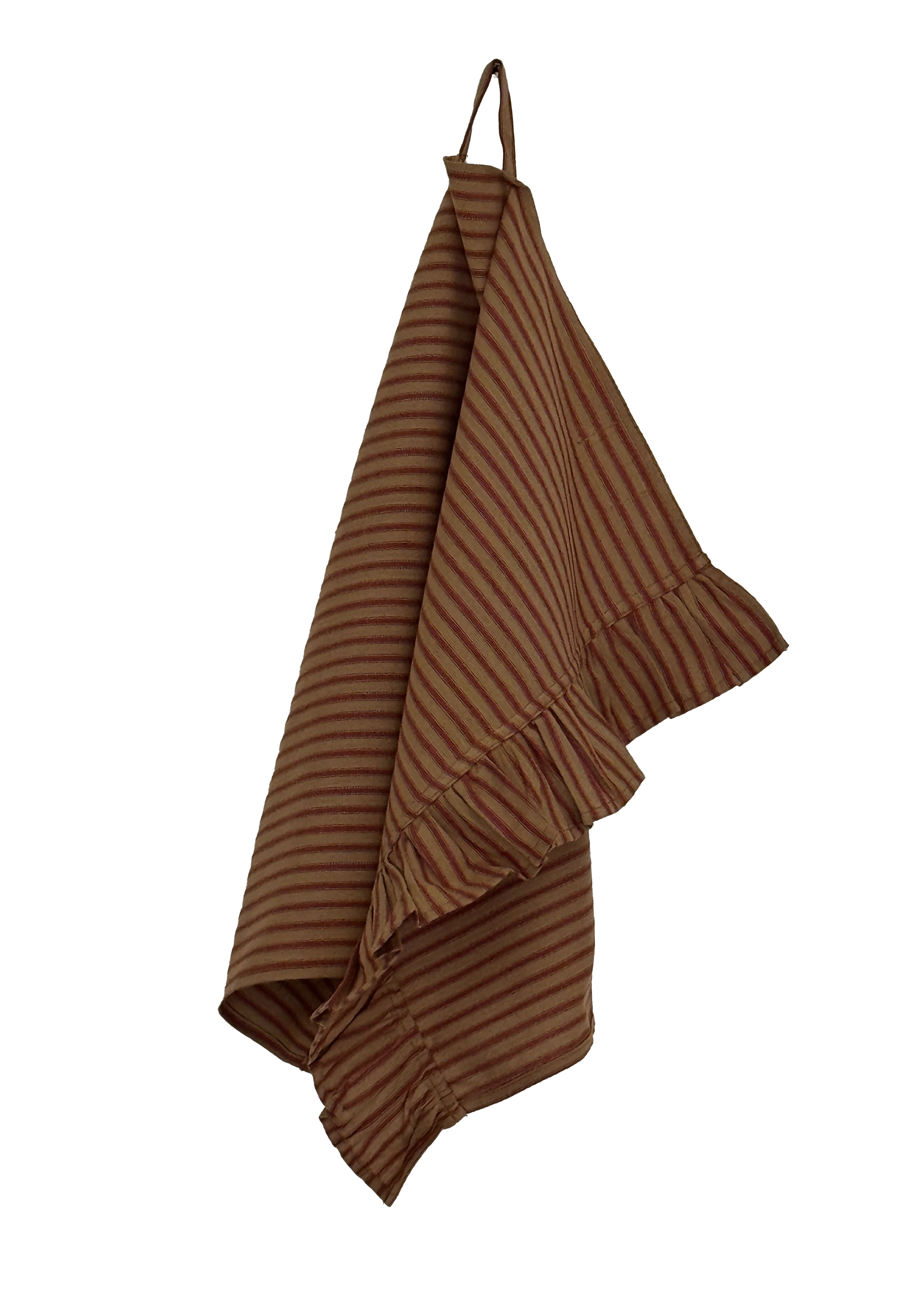 The Ruffle - Kitchen Towel - Striped