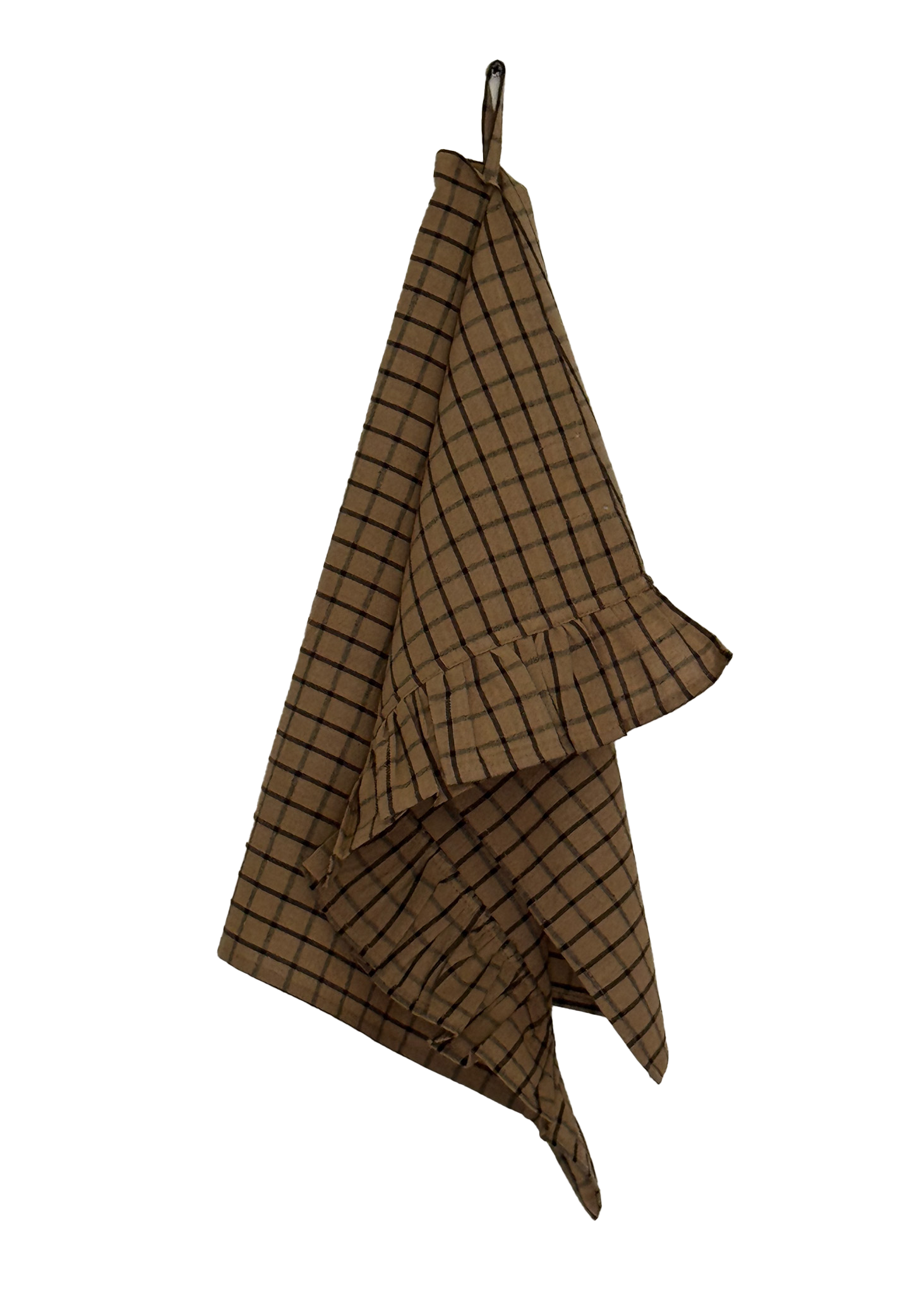 The Ruffle - Kitchen Towel - Grid