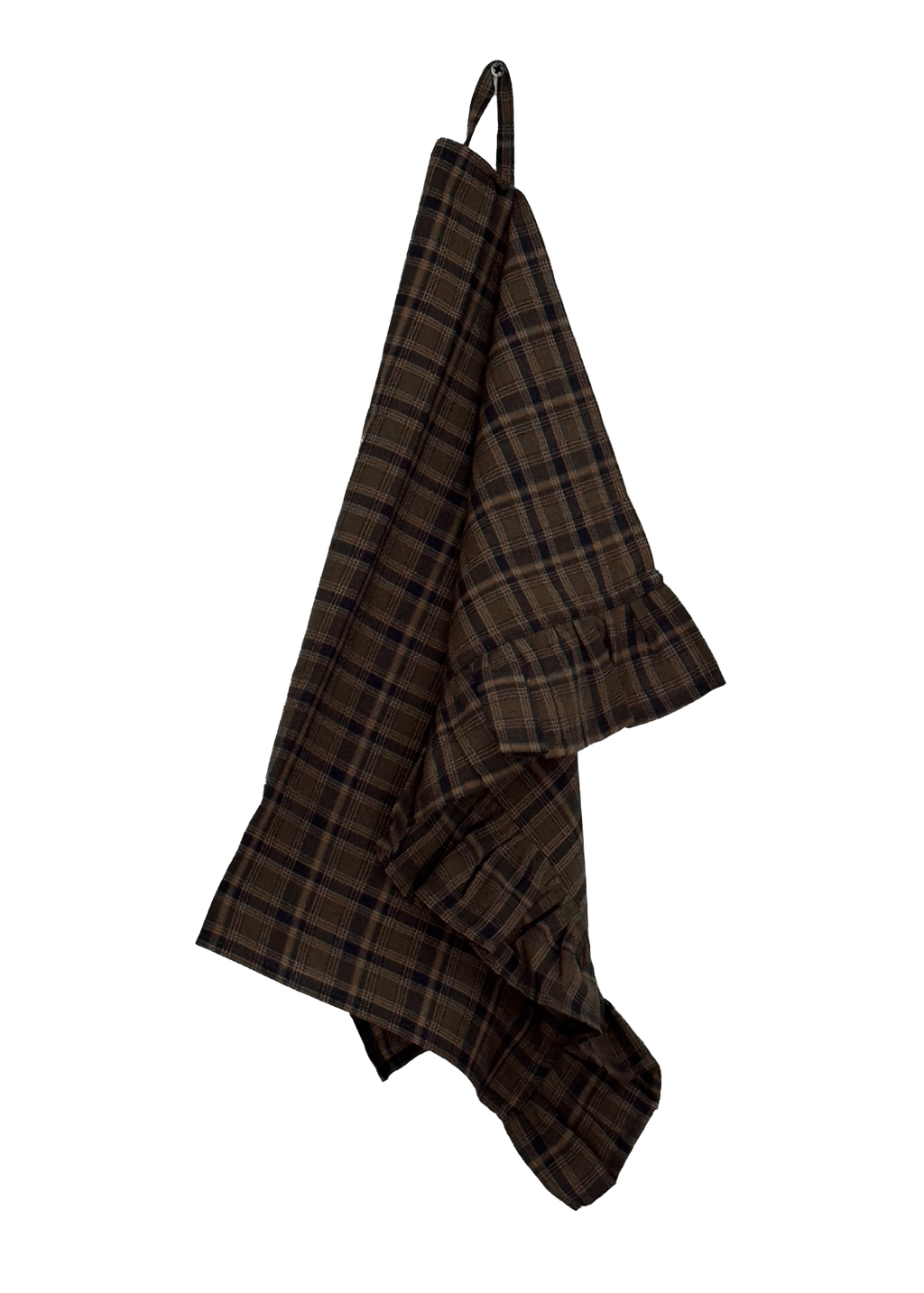 The Ruffle - Kitchen Towel - Plaid