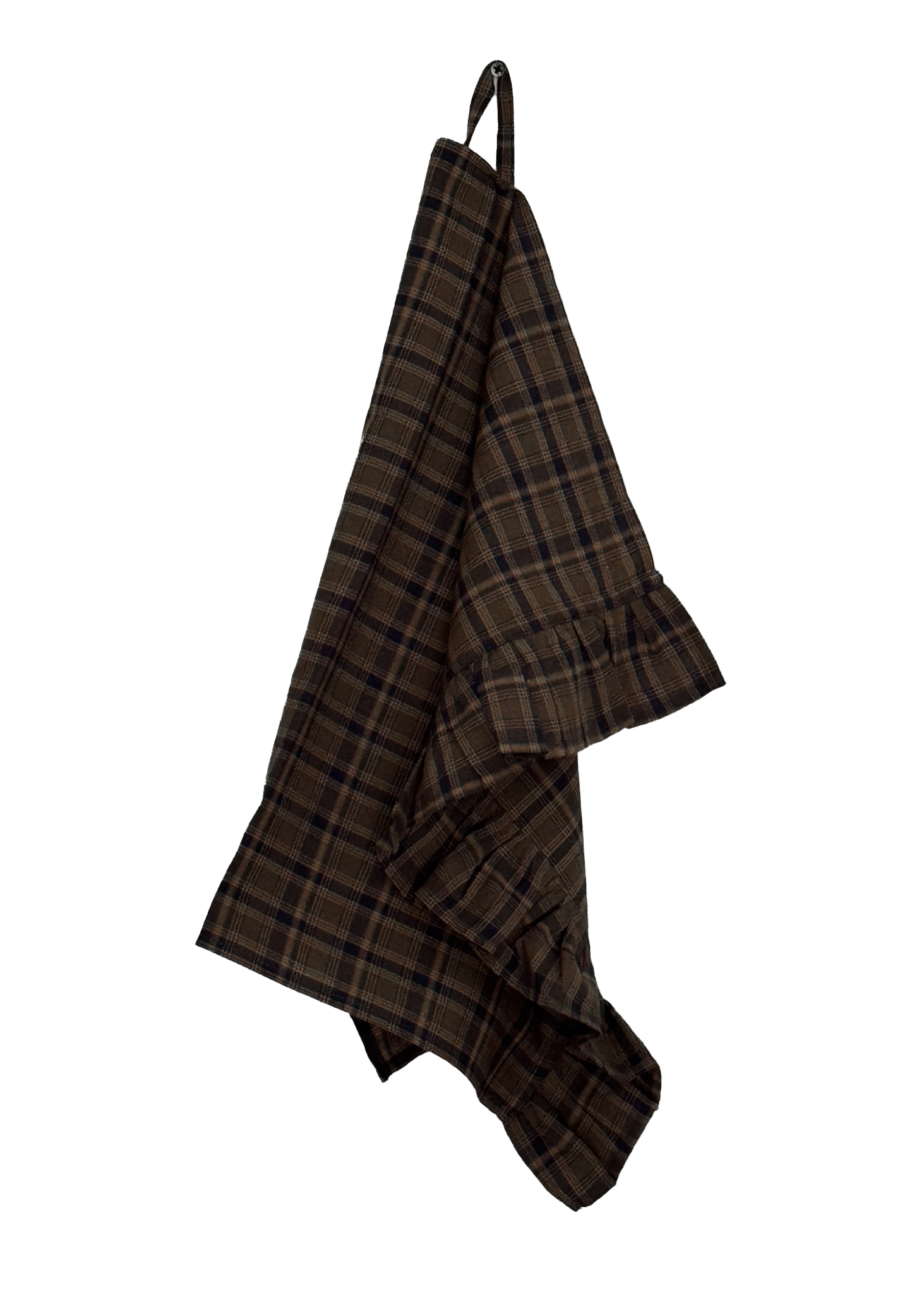 The Ruffle - Kitchen Towel - Plaid
